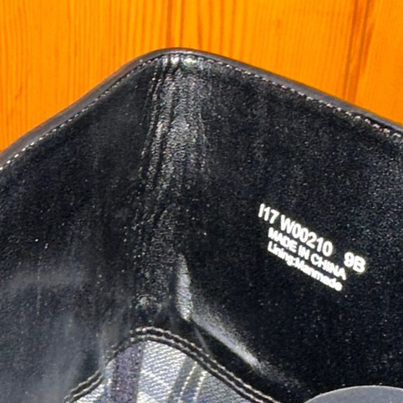 Cole Haan Elverton Knee High Black Leather Winter Boot, Size 9B - Picture 13 of 13